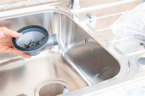kitchen sink waste outlet.